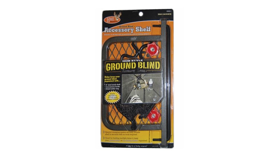HME Products Ground Blind Accessory Shelf, 8 in Shelf, HME-GBAS-1