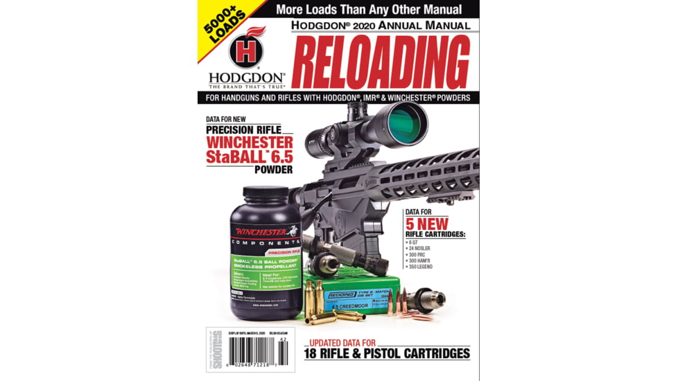 Hodgdon AM20 Reloading Manual 2020