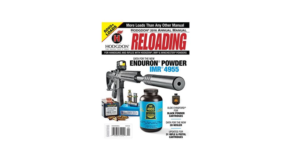 Hodgdon Powder Annual Reloading Manual 2016