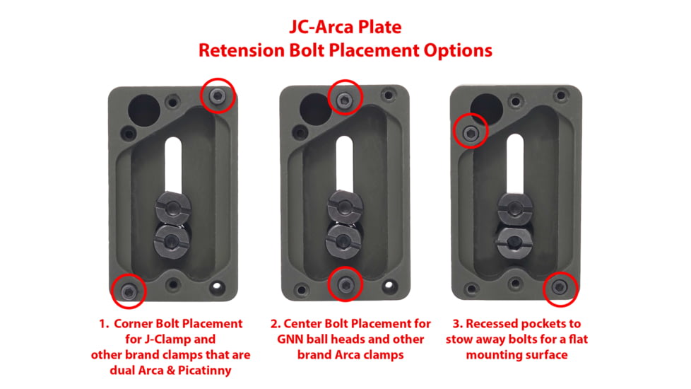 Hog Saddle JC-Arca Plate