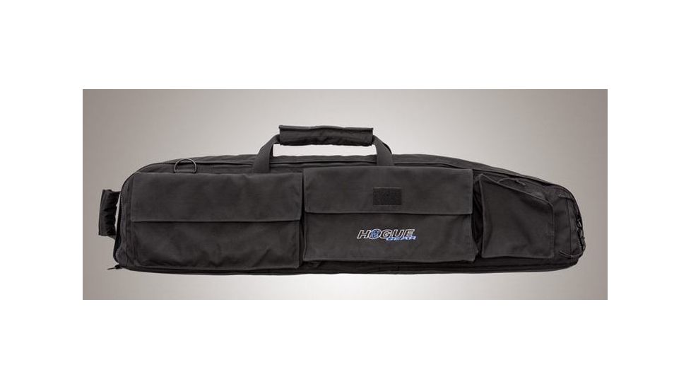 HOGUE Gear Large Double Rifle Bag w/ Front Pocket and Handles, Black 10in. Tall 46in. Long 59470