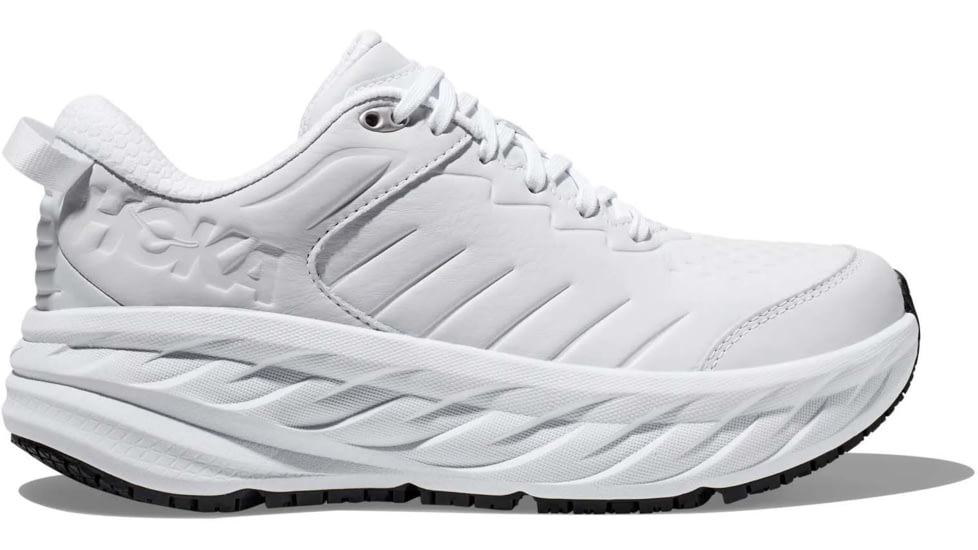 Hoka Bondi SR Road Running Shoes - Womens, White, 5, 1110521-WHT-05