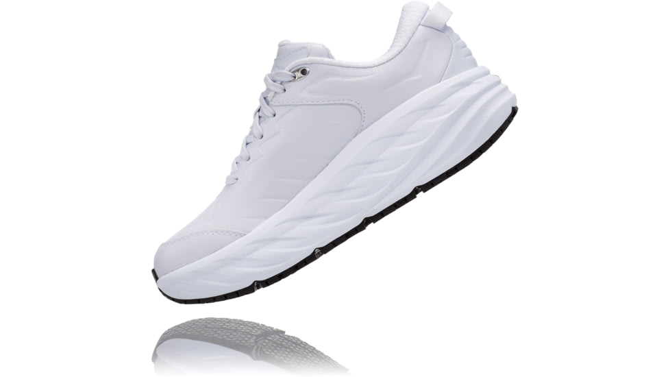 Hoka Bondi SR Road Running Shoes - Womens, White, 5, 1110521-WHT-05