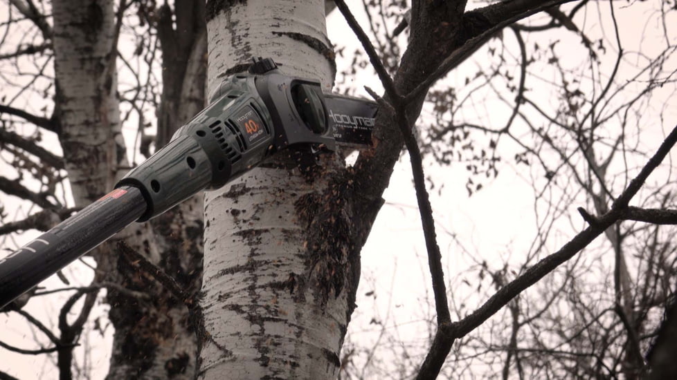 Hooyman Saws Cordless 40 Volt Lithium Pole Saw 655236