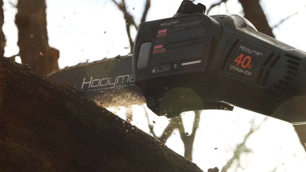 Hooyman Saws Cordless 40 Volt Lithium Pole Saw 655236