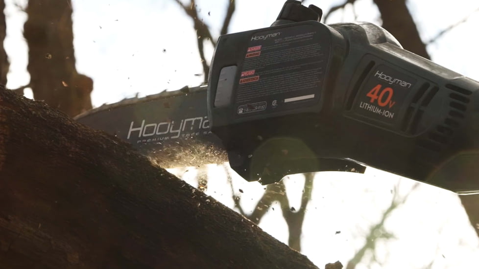 Hooyman Saws Cordless 40 Volt Lithium Pole Saw 655236