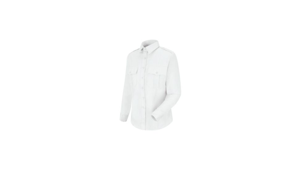 Horace Small New Dimension Stretch Poplin Shirt , White, RGL HS1169RGL