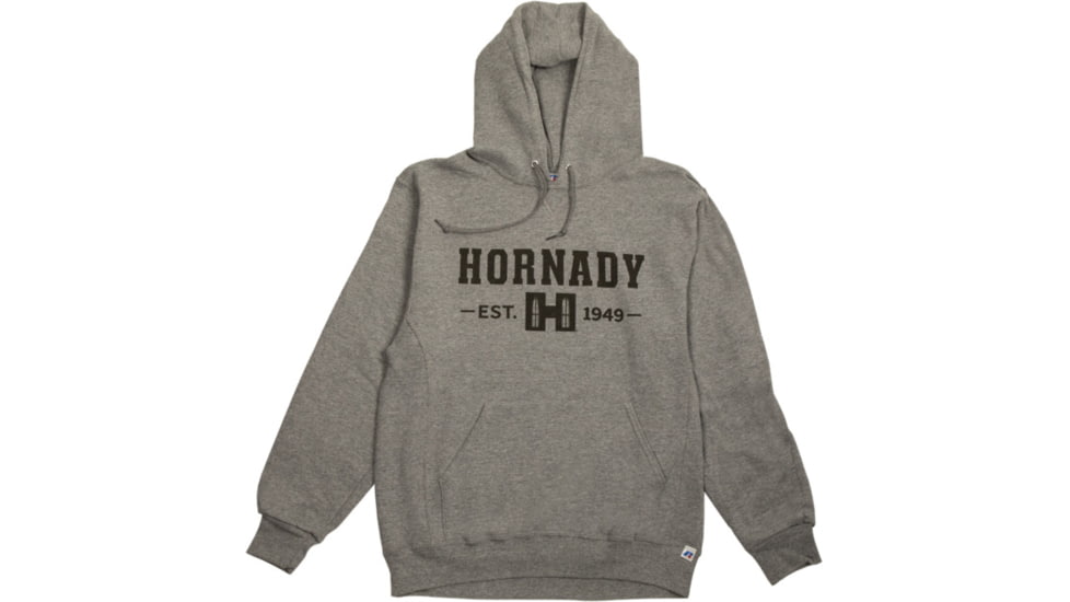Hornady Gray Hoodie - Mens, Gray, Medium, 99595M