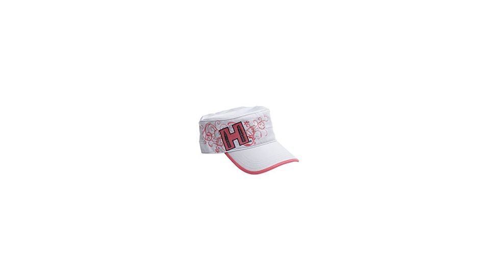 Hornady Ladies White Cap, Pink/White 99303