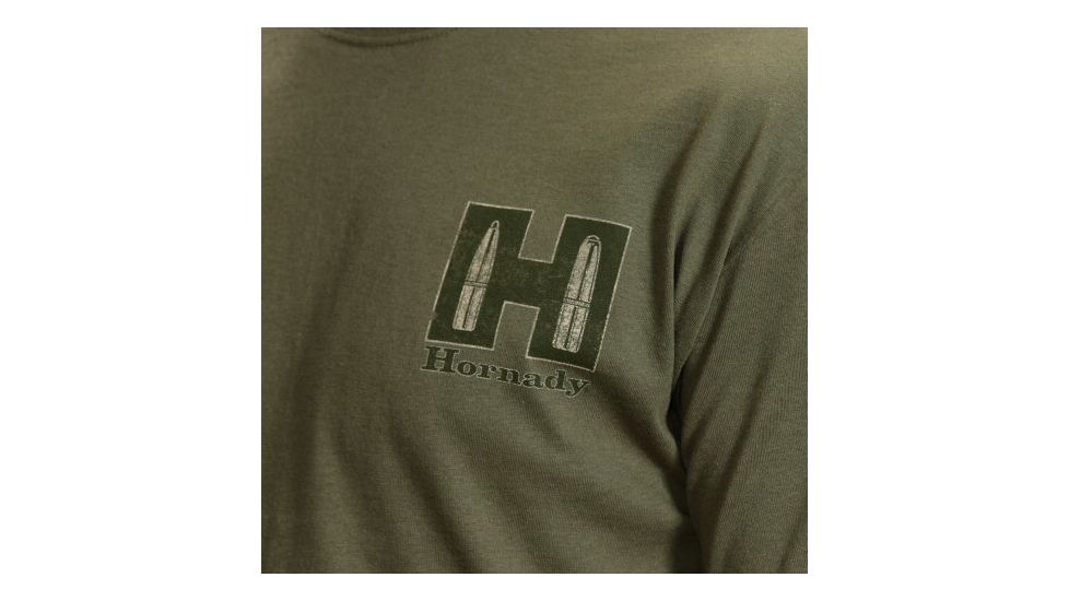 Hornady T-Shirt, Sage &amp; Tan, Medium 9974M