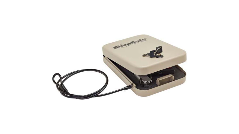 Hornady SnapSafe Lock Box Key Entry, XL, Flat Dark Earth, Steel, 752102325