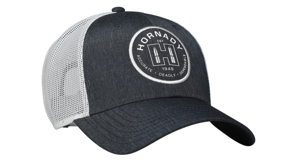 Hornady Established Adjustable Caps w/Logo - Men's, Blue/White Mesh, 99345
