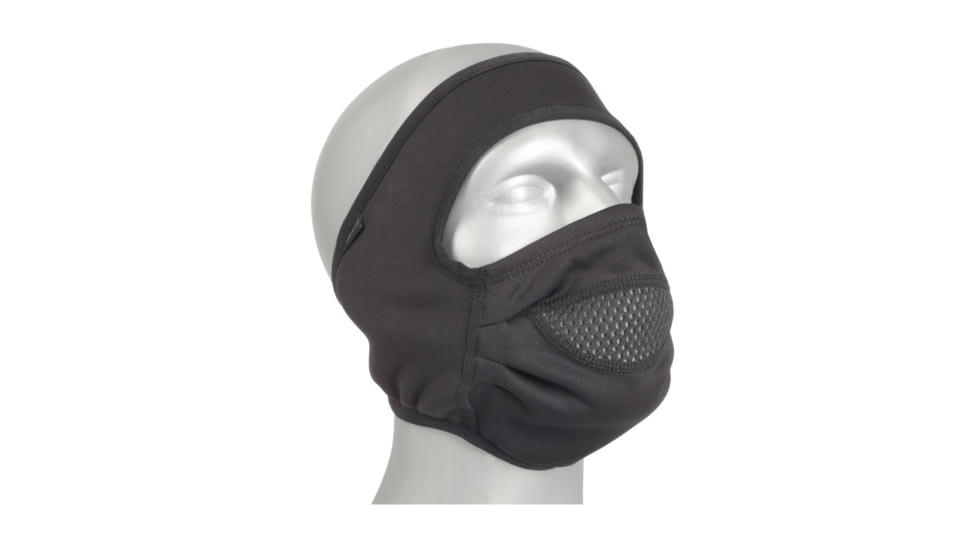 Hot Chillys Chil-Block Full Mask, Black, S/M HC6131-Black-S/M