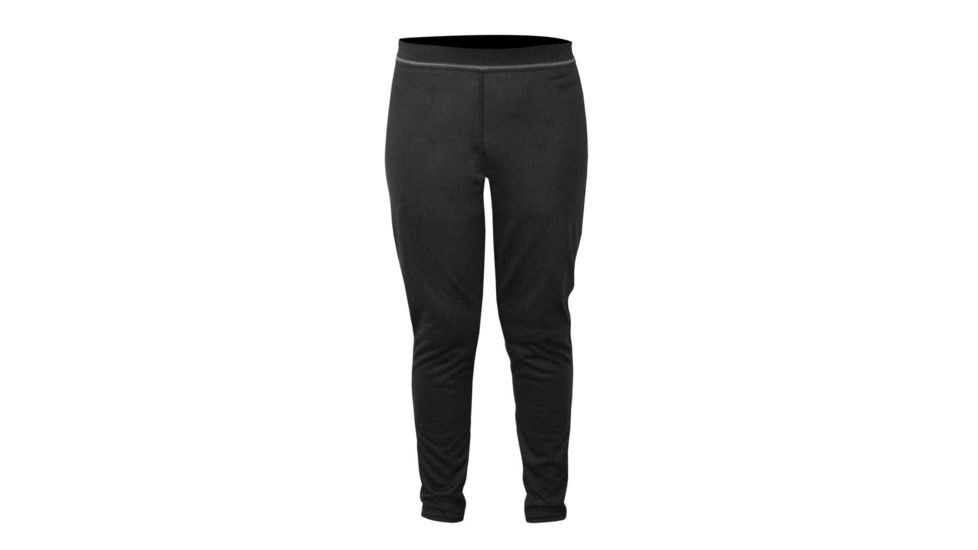 Hot Chillys Youth Pepper Skins Bottom, Black, XS PS3500-Black-XS