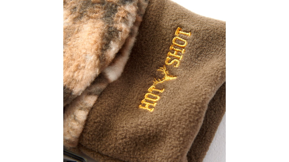 Hot Shot Bulls-eye Pop-Top Mittens, Realtree Edge, Large, B010E255L