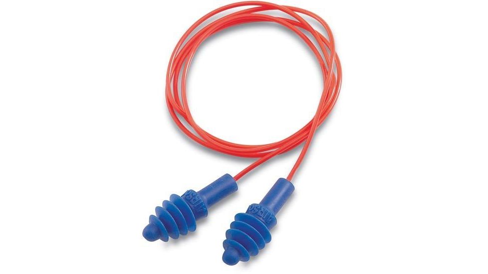Howard Leight Airsoft Corded Ear Plugs in Case 2 Pair R-01521