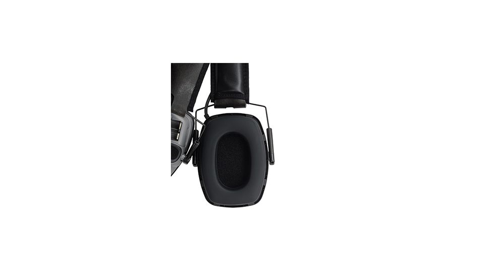 Howard Leight Impact Sport Bolt Electronic Earmuff, Gray, One size fits most, R-02232