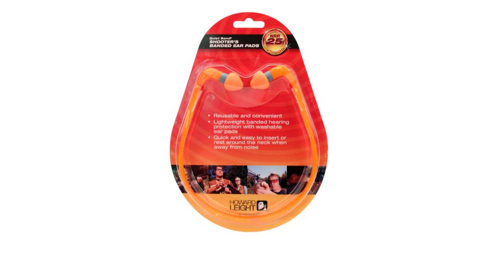 Howard Leight Quiet Band Hearing Protector Ear Plugs with Pods R-01538