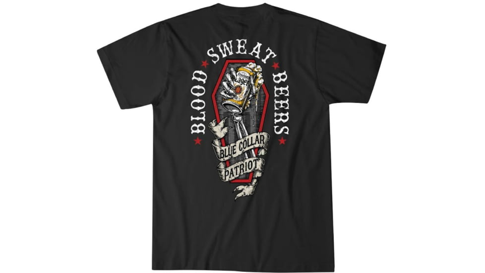 HOWITZER Beers S/S Tee - Mens, Vintage Black, Extra Large, CV7095-VBK-XL