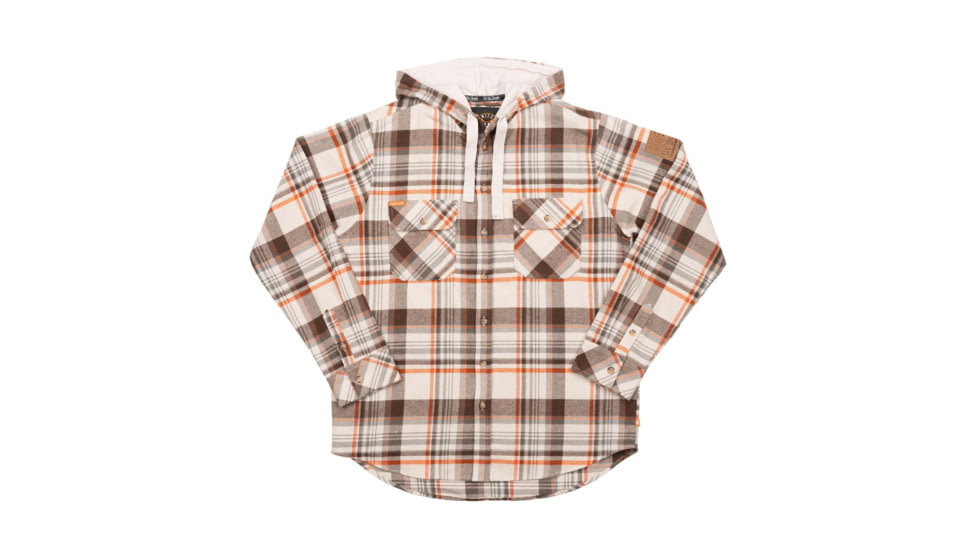 HOWITZER Cambrai L/S Flannel - Mens, Light Khaki, Large, 371WV065-LTKI-L