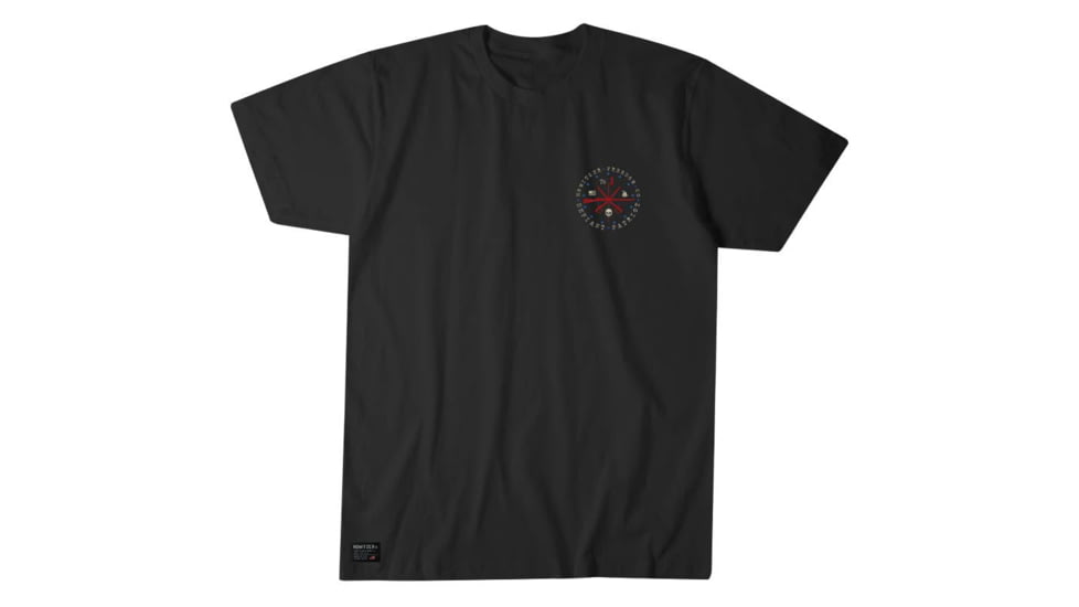 HOWITZER Defiant 76 S/S Tee - Mens, Vintage Black, Medium, CV7089-VBK-M