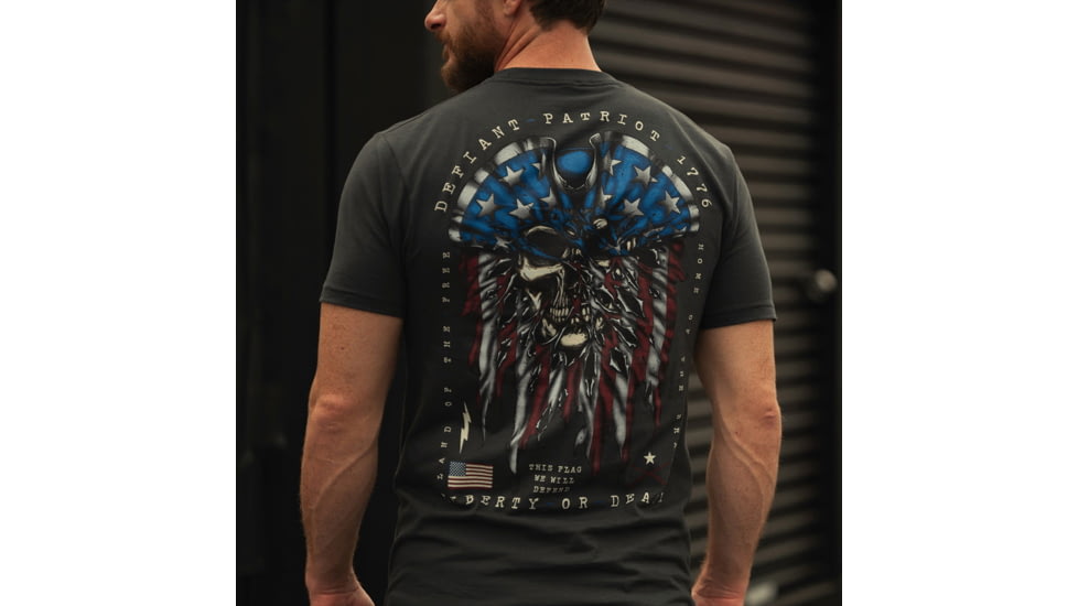HOWITZER Defiant 76 S/S Tee - Mens, Vintage Black, Medium, CV7089-VBK-M
