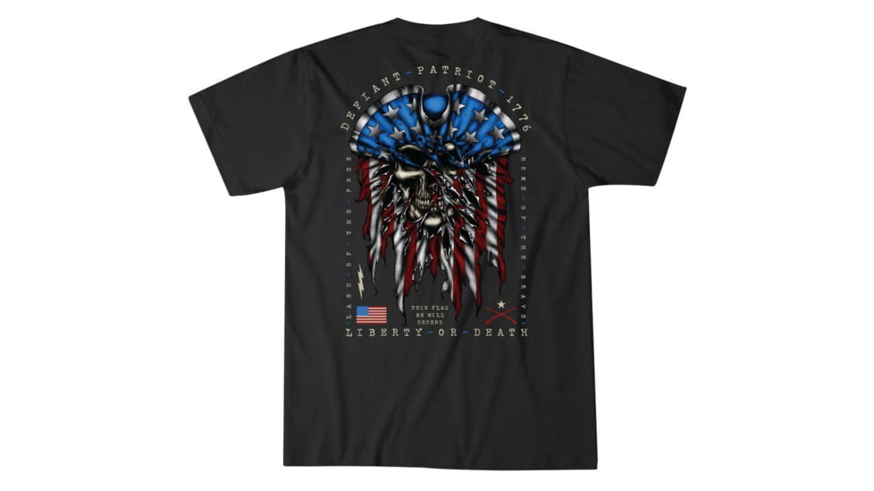 HOWITZER Defiant 76 S/S Tee - Mens, Vintage Black, Medium, CV7089-VBK-M