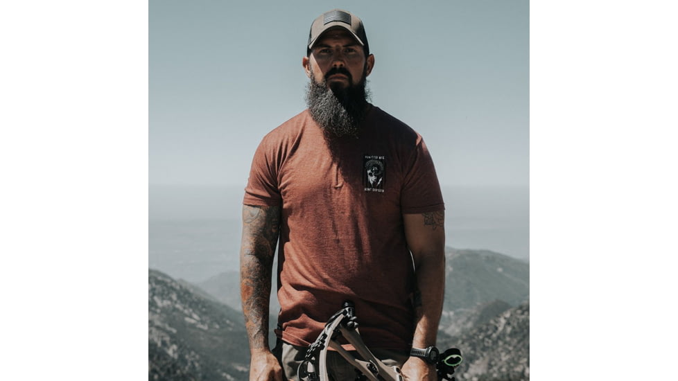 HOWITZER Lethal S/S Tee - Mens, Burgundy Heather, 2XL, CV6028-BUHE-2X