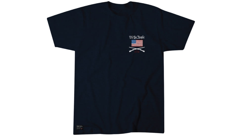 HOWITZER Nation Under God S/S Tee - Mens, Abyss Blue, 3XL, CV6601-AB-3X