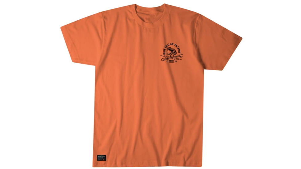 HOWITZER Nothing Given S/S Tee - Mens, Safety Orange, Extra Large, CV7121-SAFO-XL