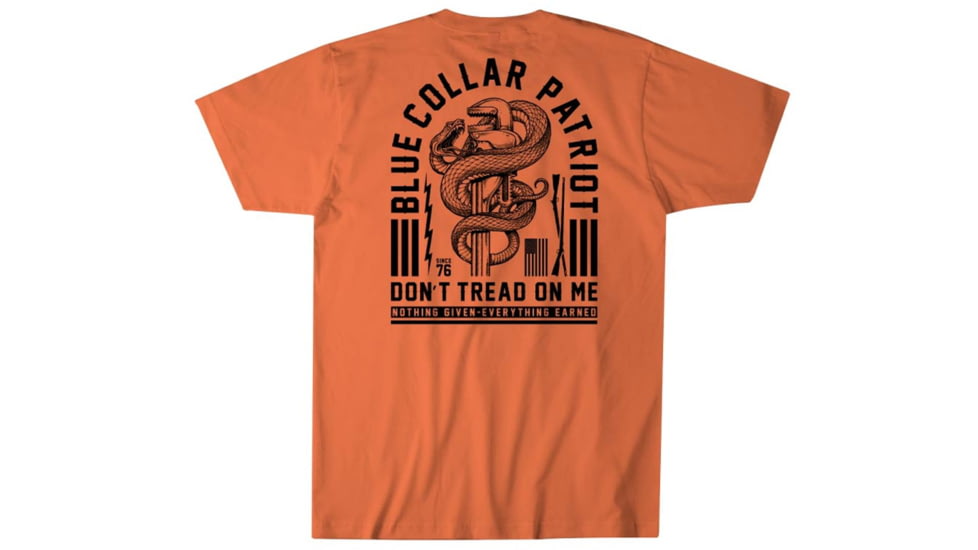 HOWITZER Nothing Given S/S Tee - Mens, Safety Orange, Extra Large, CV7121-SAFO-XL