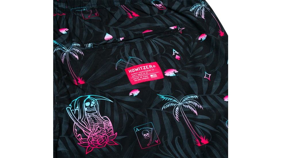 HOWITZER Reaper Boardshort - Mens, Multi-Colored, Small, 371BS023-MULT-S