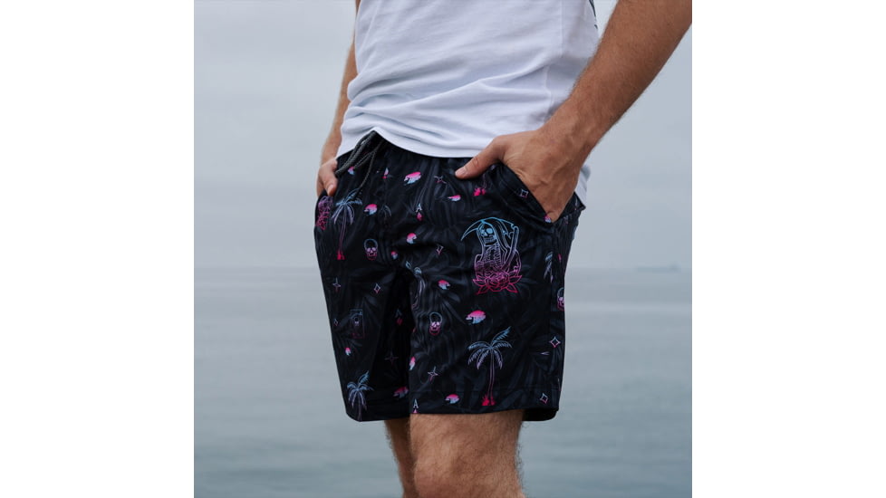 HOWITZER Reaper Boardshort - Mens, Multi-Colored, Small, 371BS023-MULT-S