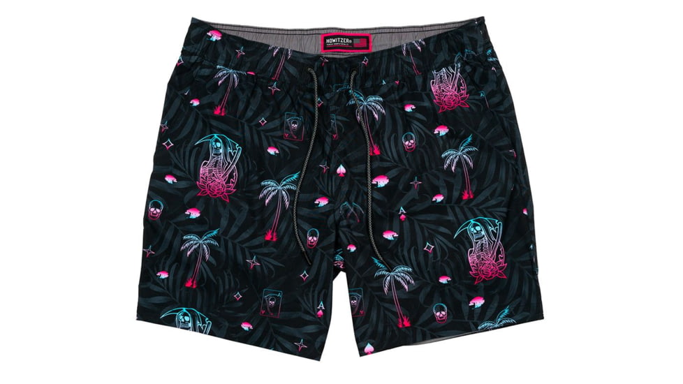 HOWITZER Reaper Boardshort - Mens, Multi-Colored, Small, 371BS023-MULT-S