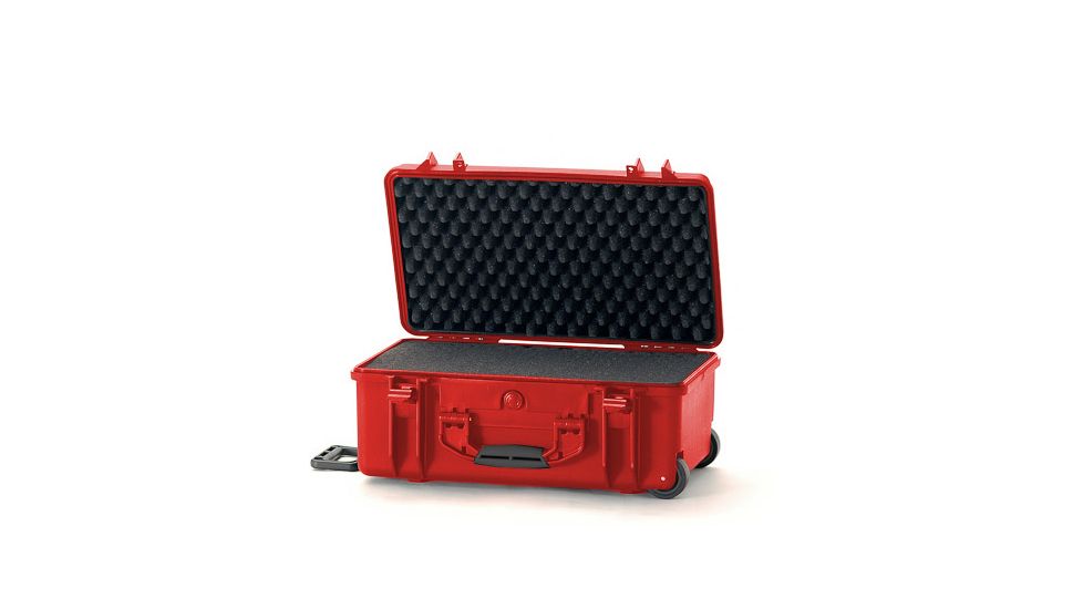 HPRC Wheeled Hard Case 2550W w/ Foam HPRC2550WFRed
