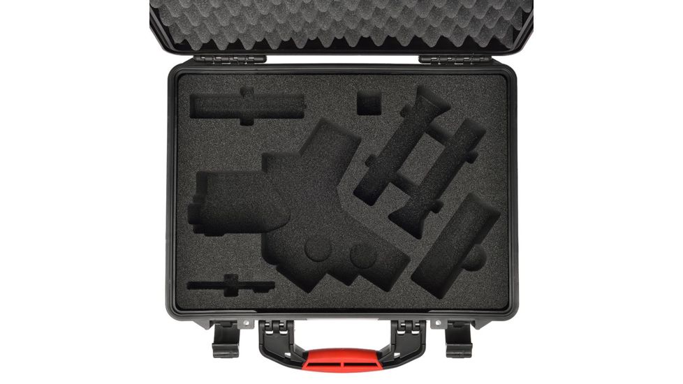 HPRC Wheeled Hard Case w/ Custom Foam for DJI Ronin S, Black, 18.82 x 15.35 x 7.64 in ROS2500-01