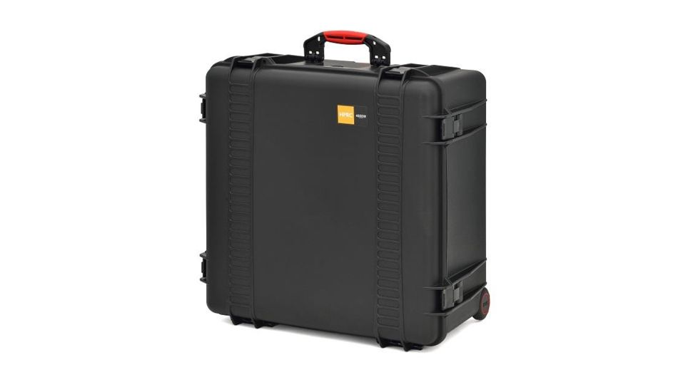 HPRC Wheeled Hard Case w/ Foam for MoVI Pro FREEFLY System REV-2, Black, 26.38 x 26.65 x 15.3 in FFS-4600W-02
