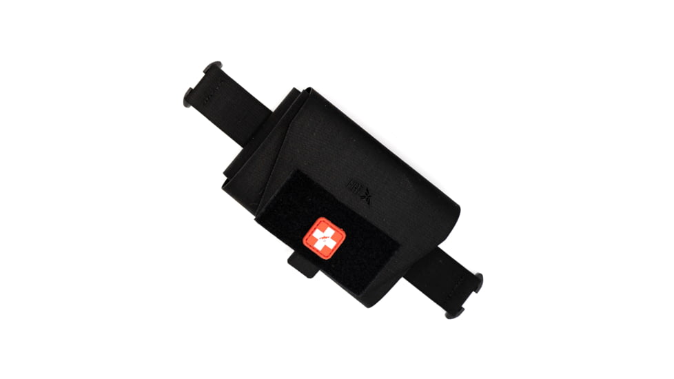 HRT Tactical Gear Med Pouch, Black, Small, HRT-PHMED1-AA-BK