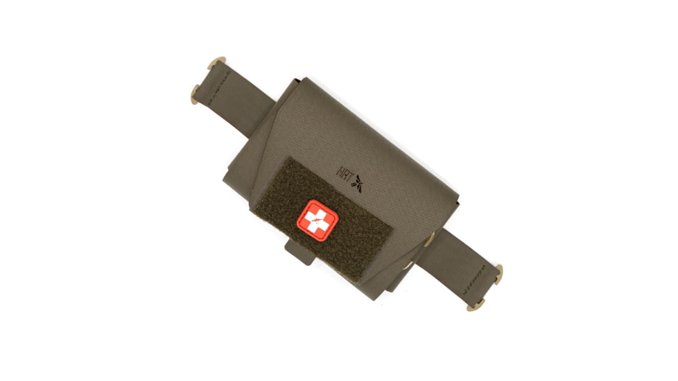 HRT Tactical Gear Med Pouch, Ranger Green, Small, HRT-PHMED1-AA-RG