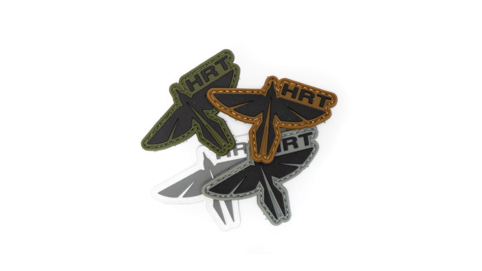 HRT Tactical Gear Patch Set 01, HRT-PATCH6-AA-BK