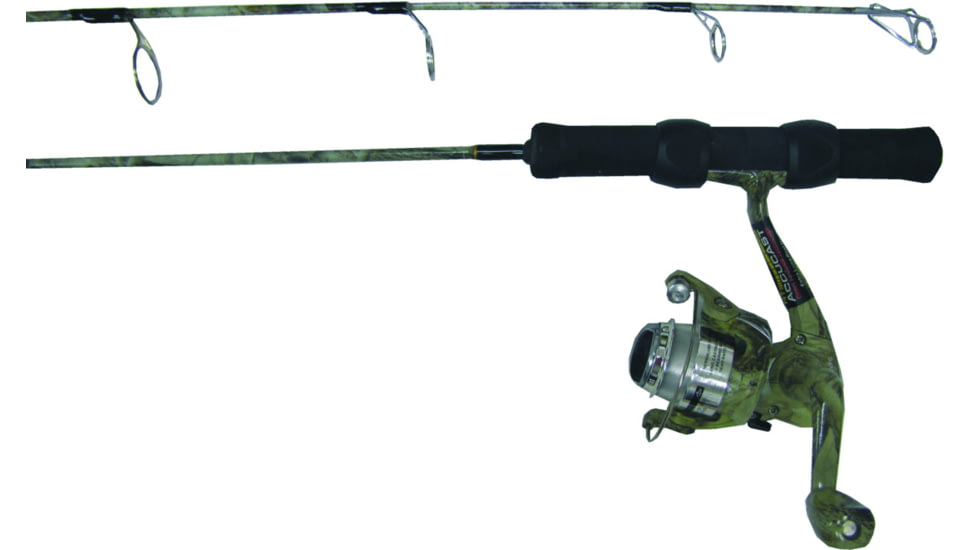 HT Enterprises Fish Hunter Camo Ice Fishing Combo