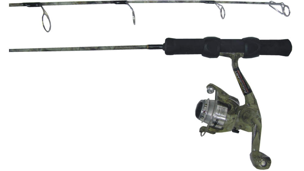 HT Enterprises Fish Hunter Camo Ice Fishing Combo