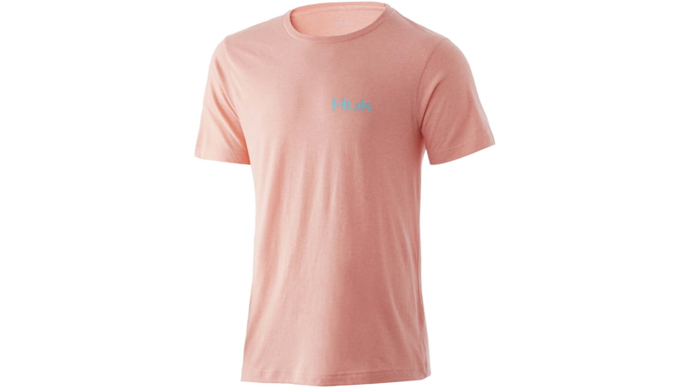 HUK Performance Fishing KC Solo Mission Tee - Mens, Desert Flower Heather, L, H1000340-689-L