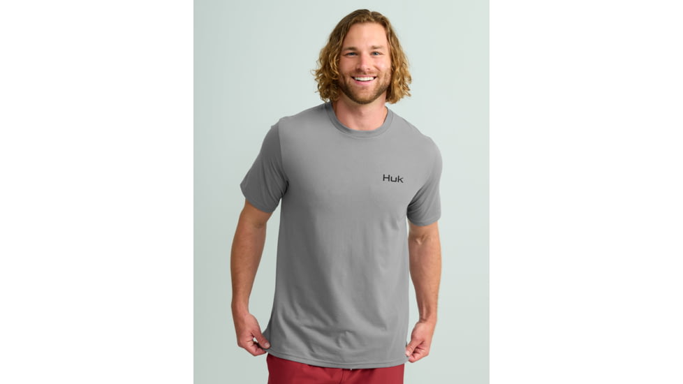 HUK Performance Fishing Americana Sketch Tee - Mens, Night Owl, 3XL, H1000536-016-XXXL