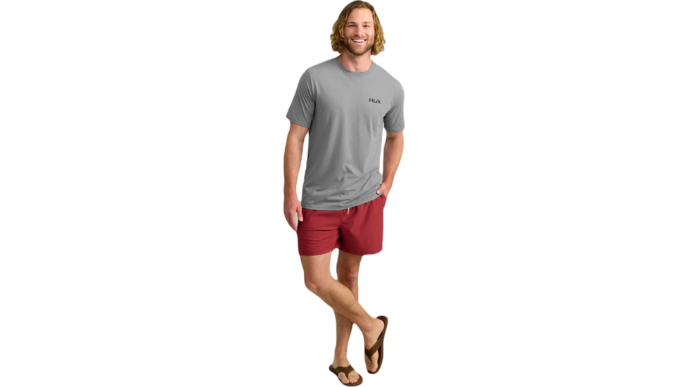 HUK Performance Fishing Americana Sketch Tee - Mens, Night Owl, 3XL, H1000536-016-XXXL