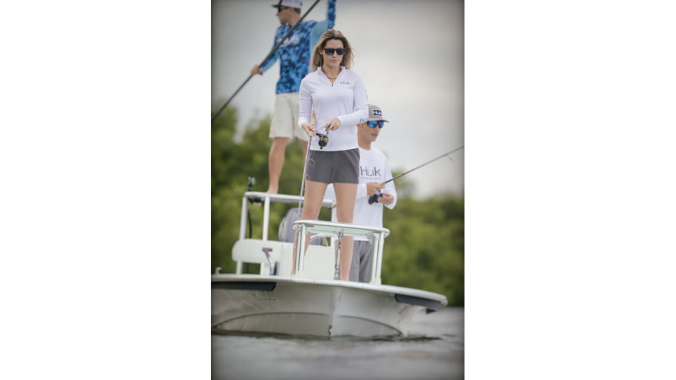 HUK Performance Fishing Ashley Short - Womens, Iron, Small, H6200022-010-S