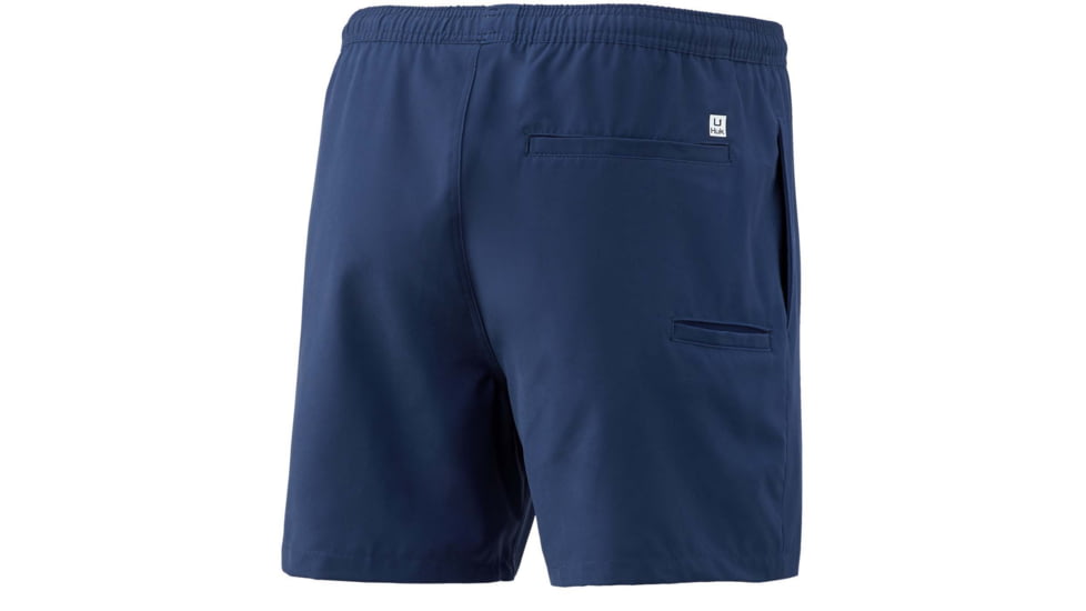 HUK Performance Fishing Capers Volley 5.5 in Short - Mens, Sargasso Sea, Medium, H2000119-409-M