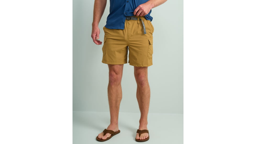 HUK Performance Fishing Creekbed Cargo Shorts - Mens, Sand Piper, Large, H2000204-217-L