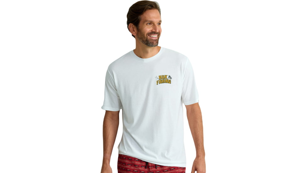 HUK Performance Fishing Gone Fishin Tee - Mens, White, Large, H1000520-100-L