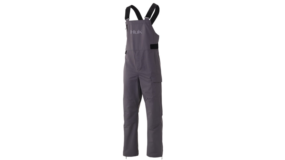HUK Performance Fishing Grand Banks Bib - Men's, Iron, Medium, H4000056-010-M